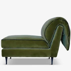 Casquet Mini in Olive Green Velvet Daybed