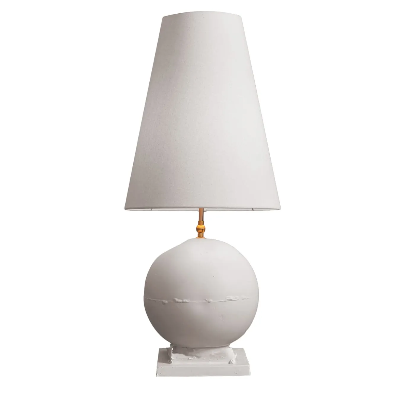 Cassola white sand ceramic table lamp