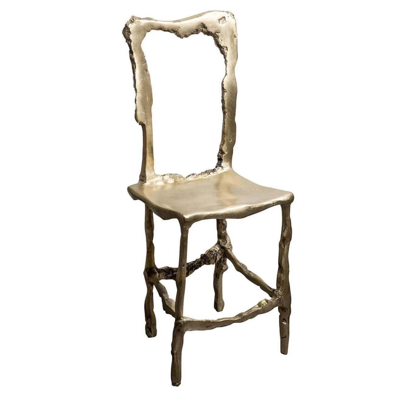 Cast Brass Scultura Decorative Chair