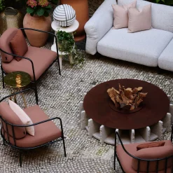 Cast Bronze Scultura Side Table