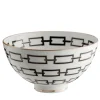 Catene Nero Deep Bowl by Gio Ponti