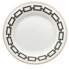 Catene Nero Set of 6 Dinner Plates by Gio Ponti