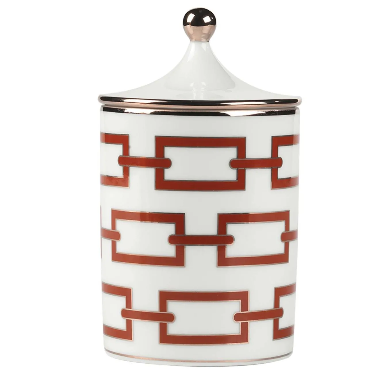Catene Scarlatto Candle with Lid by Gio Ponti