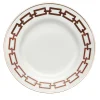 Catene Scarlatto Set of 6 Dinner Plates by Gio Ponti