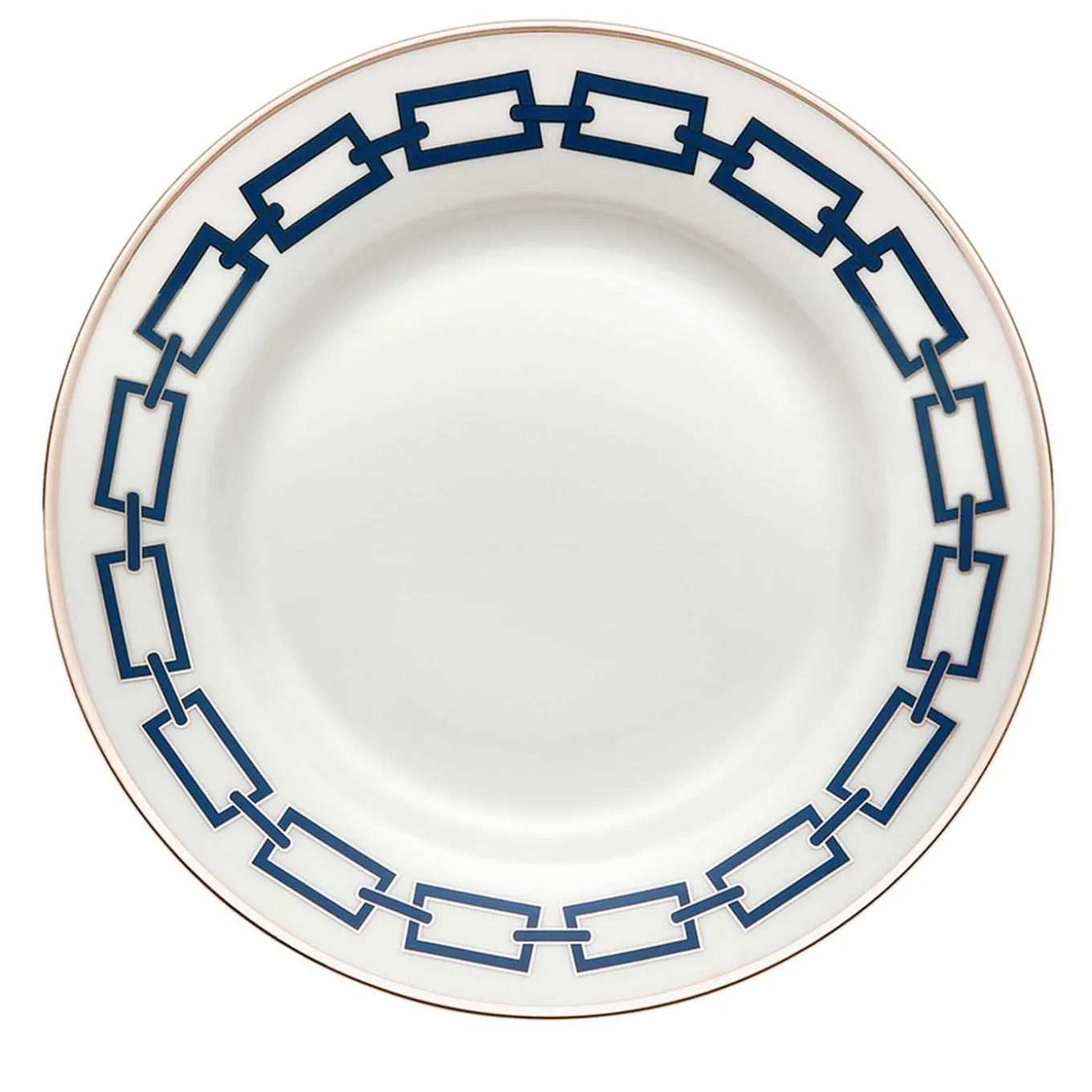 Catene Zaffiro Set of 6 Dinner Plates by Gio Ponti