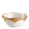 Caterina Extra-Small White & Gold Bowl