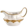 Caterina White & Gold Gravy Boat
