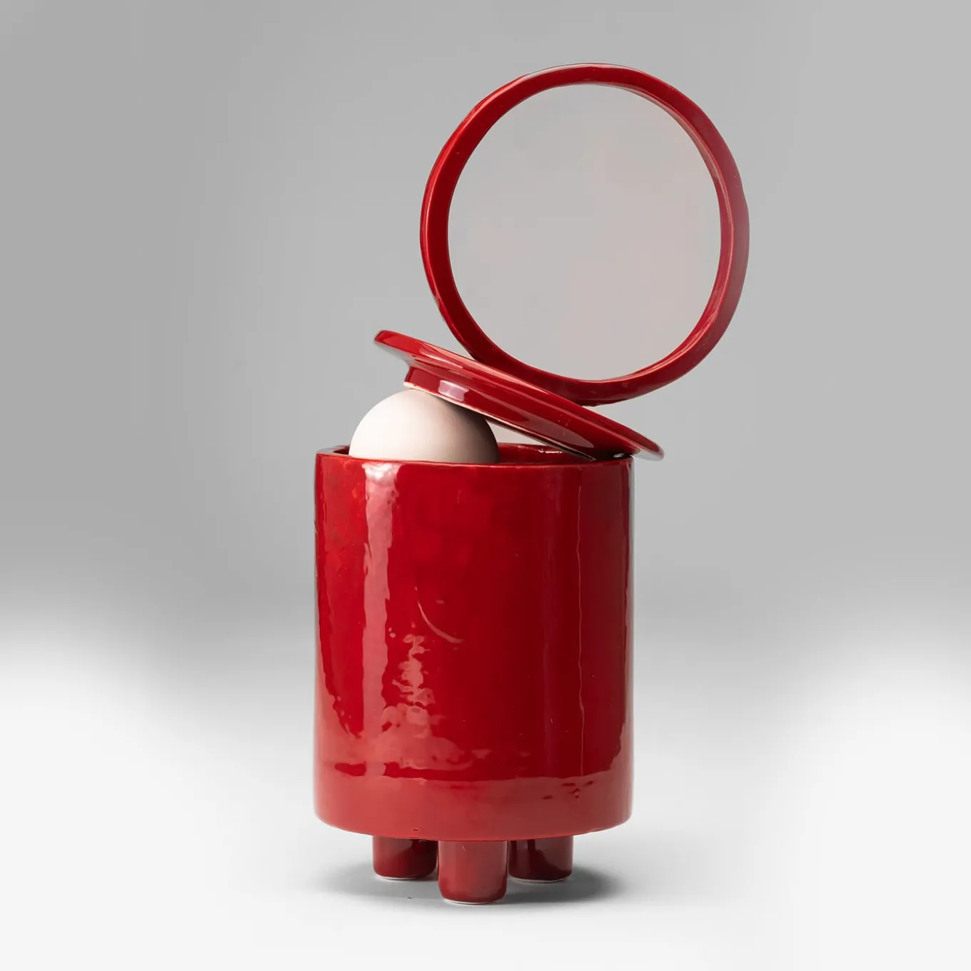 Cateto Red Ceramic Jar