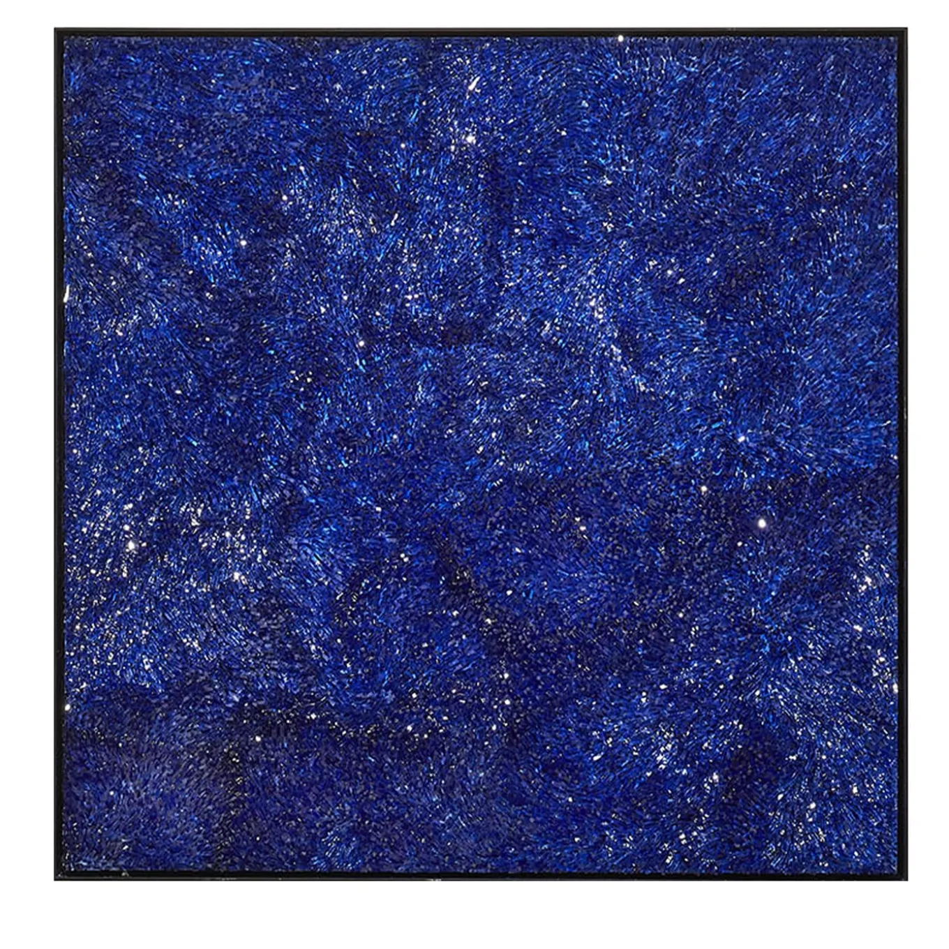 Cattedrale n125 Blue Glass Decorative Panel