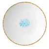 Celestial Set of 2 Soup Plates with Crackled Rim