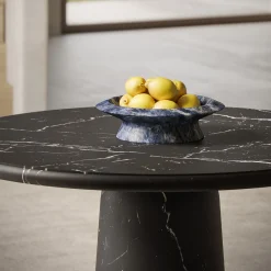 Centerpiece in Blue Sodalite Marble by Ivan Colominas