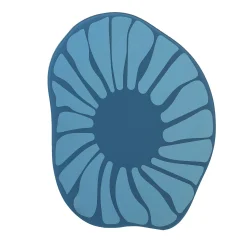 Cesareo Large Blue Mirror