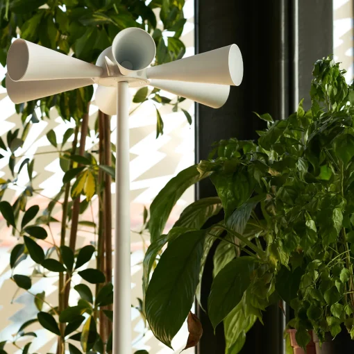 Cessato Allarme White Coat Hanger by DDL