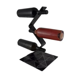 Cesta Metal 3-Bottle Holder