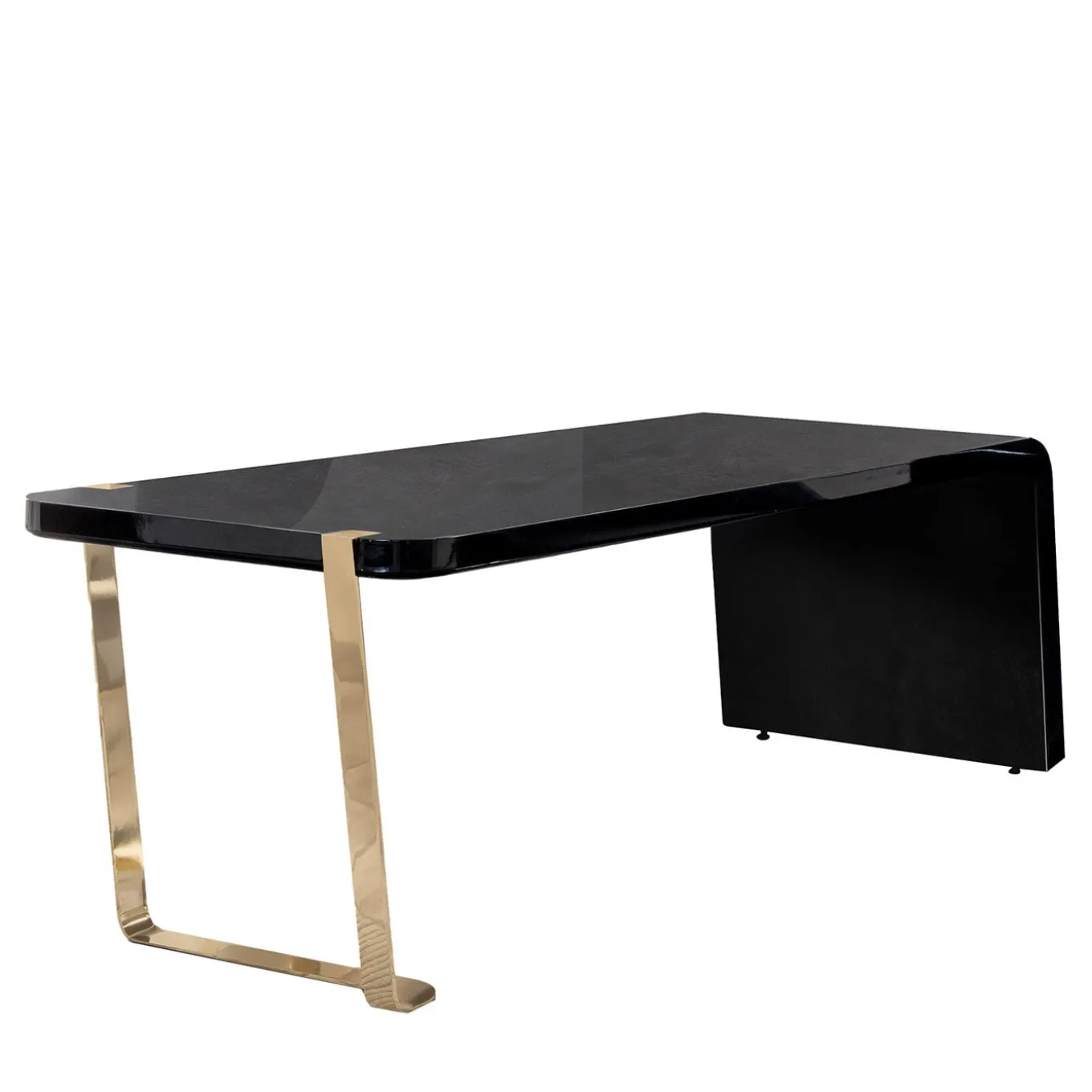 Charisma Black Bubinga Desk