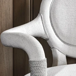 Charlie White Lounge Chair