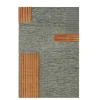 Checkers Caramel and Black Rug