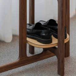 Chelsea Clothes Valet in Hazelnut Color