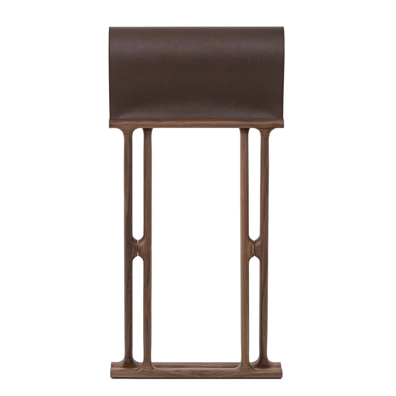 Chelsea Solid Walnut Folding Stool