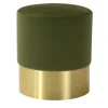 Chione Green Pouf