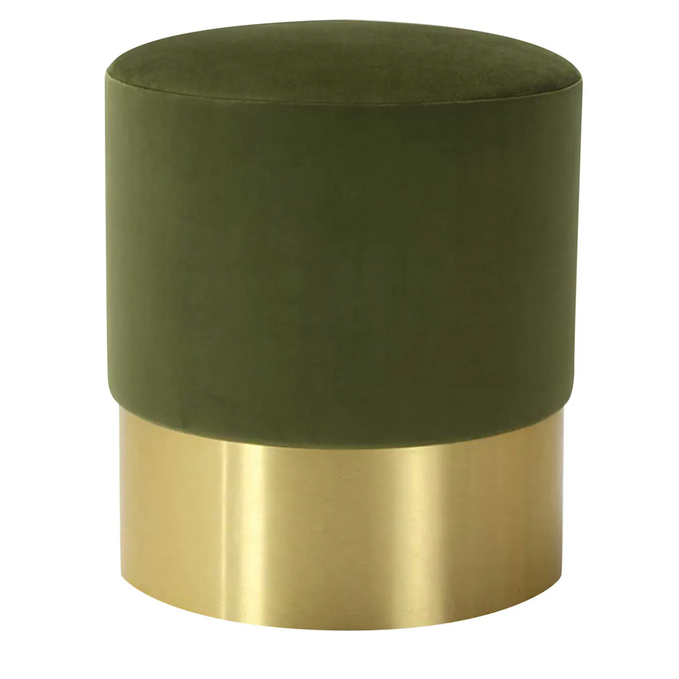 Chione Green Pouf