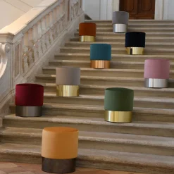 Chione Green Pouf