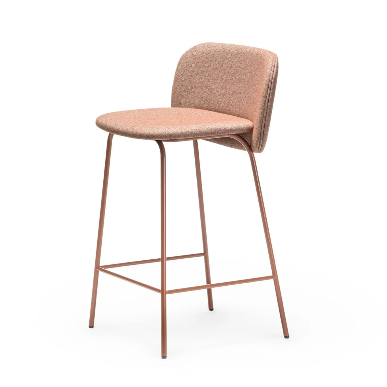 Chips M-Sg-65 Terracotta Bar Stool By Studio Pastina