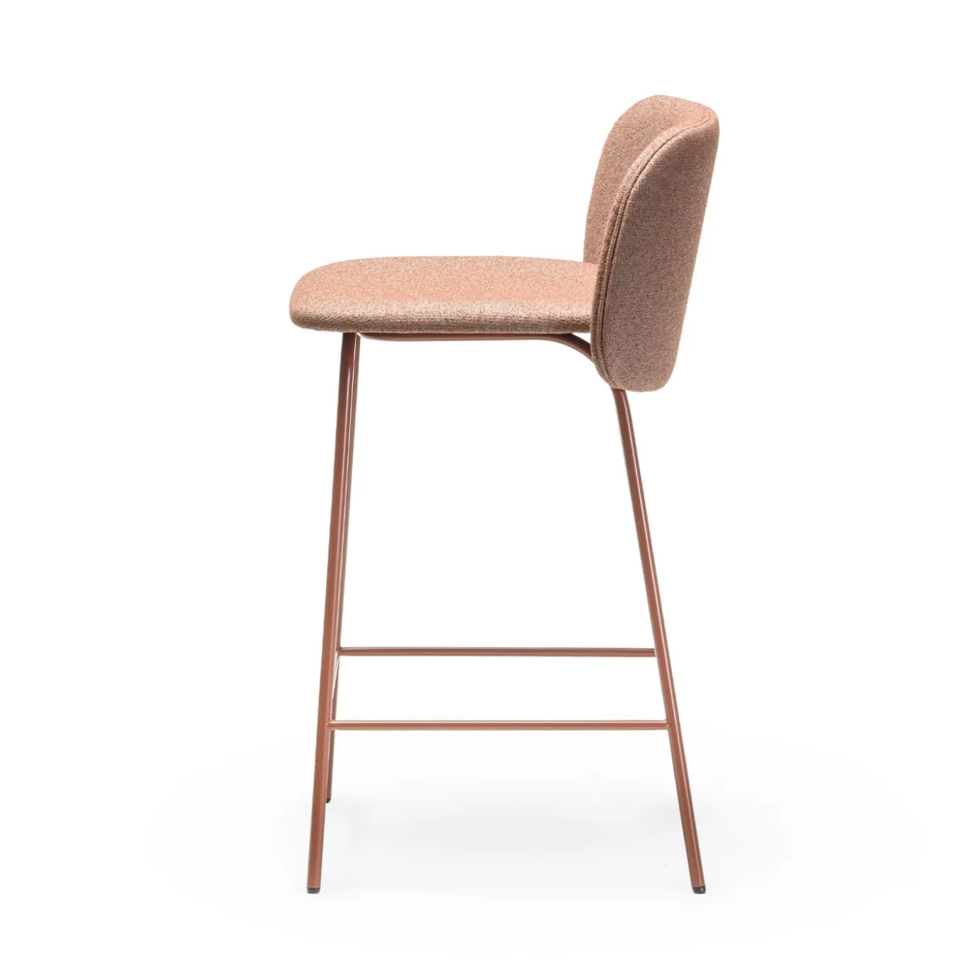 Chips M-Sg-65 Terracotta Bar Stool By Studio Pastina