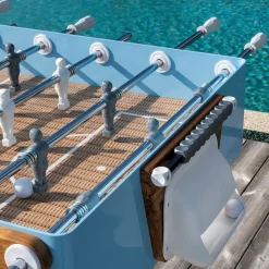 Ciclope Foosball Table Capri Sky Blue by Basaglia + Rota Nodari