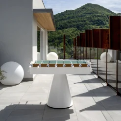 Ciclope Football Table White by Basaglia + Rota Nodari