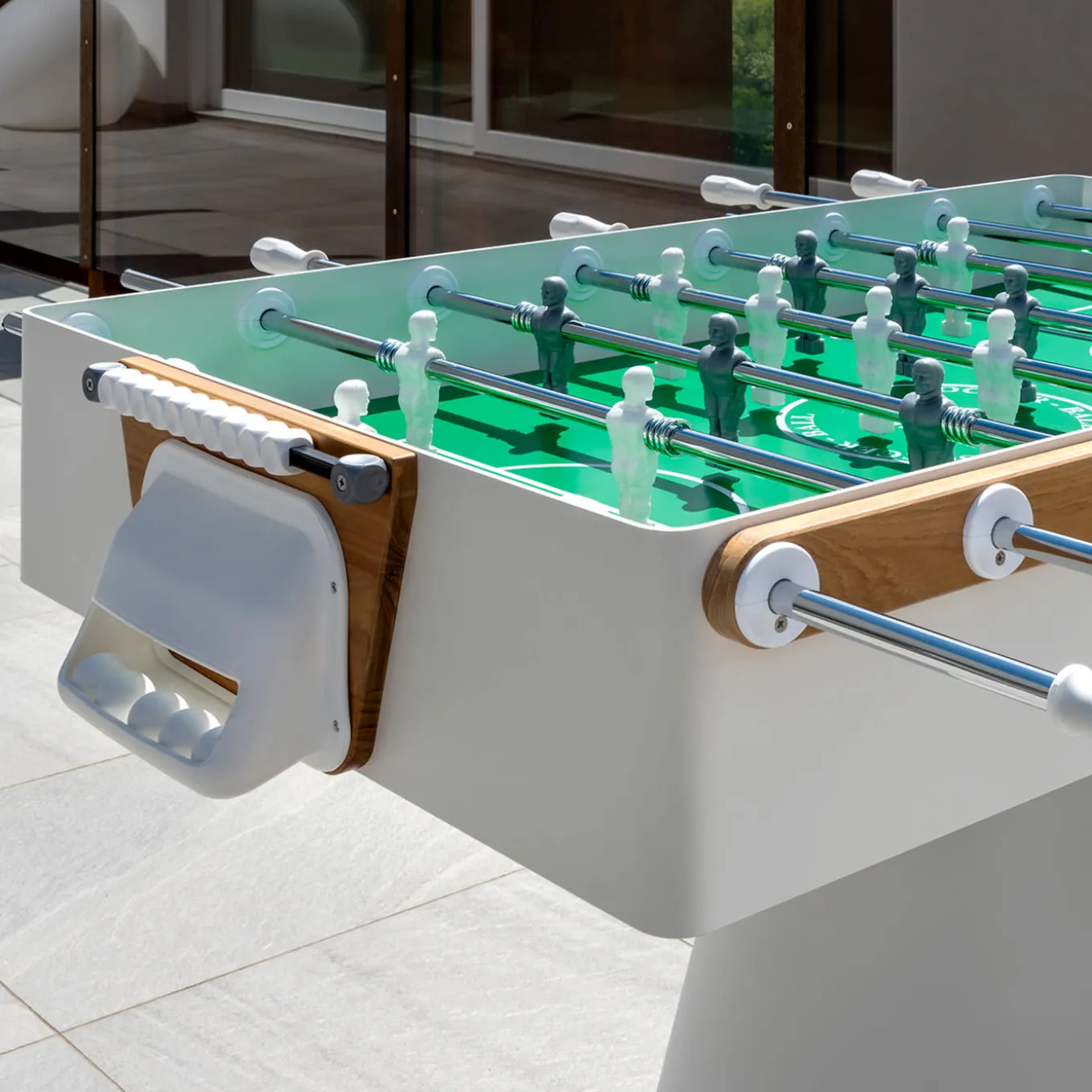 Ciclope Football Table White by Basaglia + Rota Nodari
