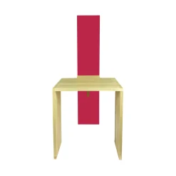 Cimabue Viva Magenta Chair by Ferdinando Meccani