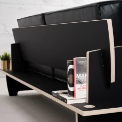 Cinque Black Sofa