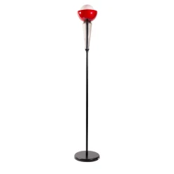 Cioppo PT Red Glass Floor Lamp