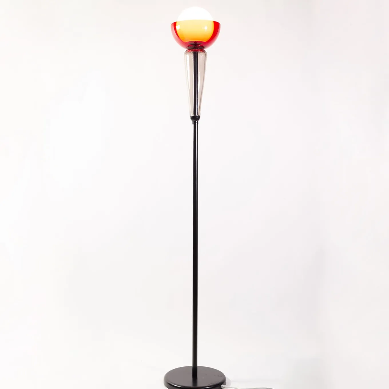 Cioppo PT Red Glass Floor Lamp