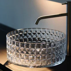 Circle Crystal Washbasin