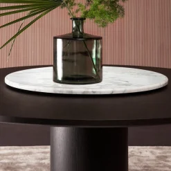 Circle Dining Table with Lazy Susan by Gianluigi Landoni