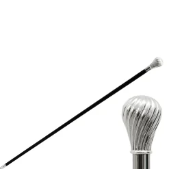 Classic Knob Silver Cane