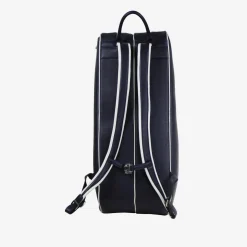 Classic Midnight-Blue & White Tennis Backpack