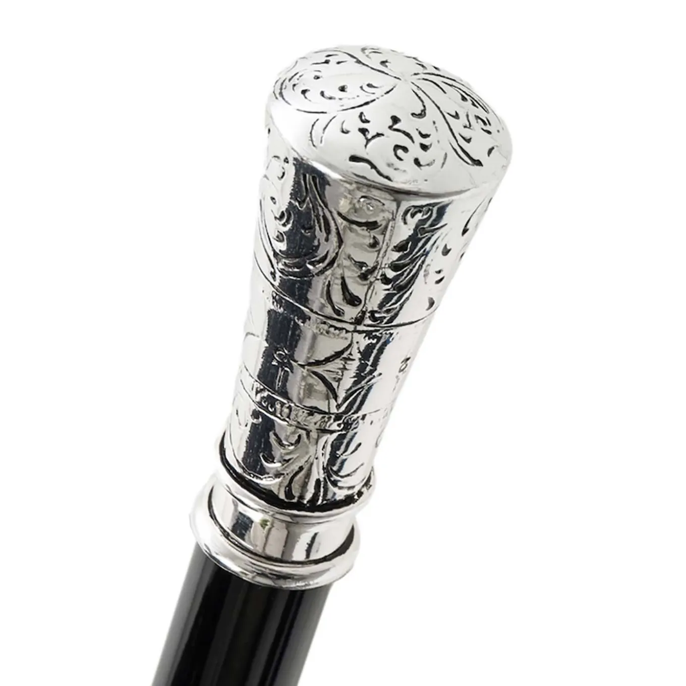 Classic Straight Silver Shoehorn