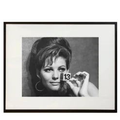 Claudia Cardinale Framed Print by Keystone