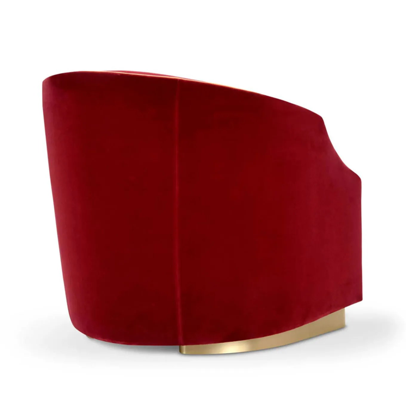 Cleio Small Burgundy Armchair