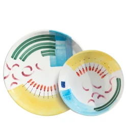 Cleopatra Set Of 2 Dinner & Soup Plates