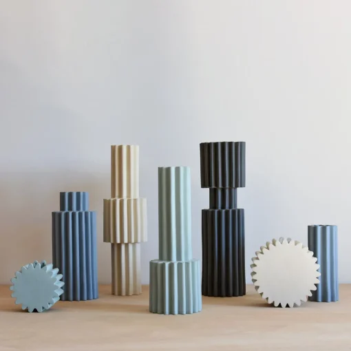 Clessidra Gray Vase