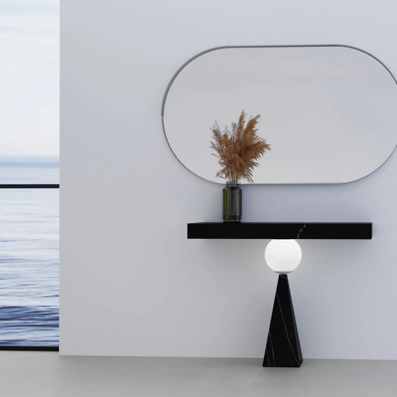 Clessidra Luminous Marquinia Console