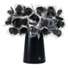Clizia Mama Non Mama Rechargeable Black Table Lamp