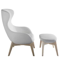 Cloud L14 White Armchair