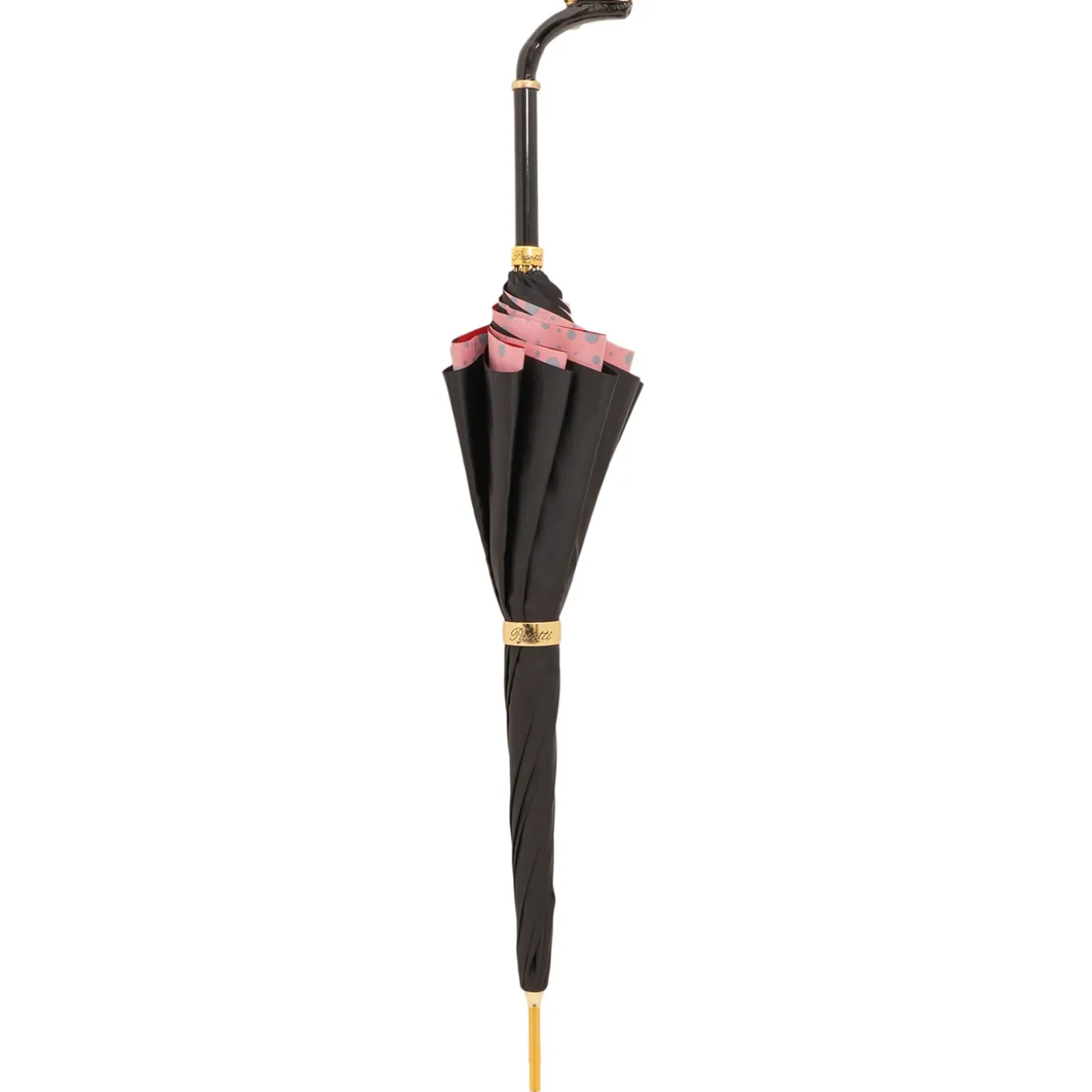 Coccinella Lux With Brass Handle Umbrella