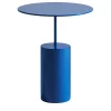 Cocktail Low Blue Side Table by Angeletti Ruzza