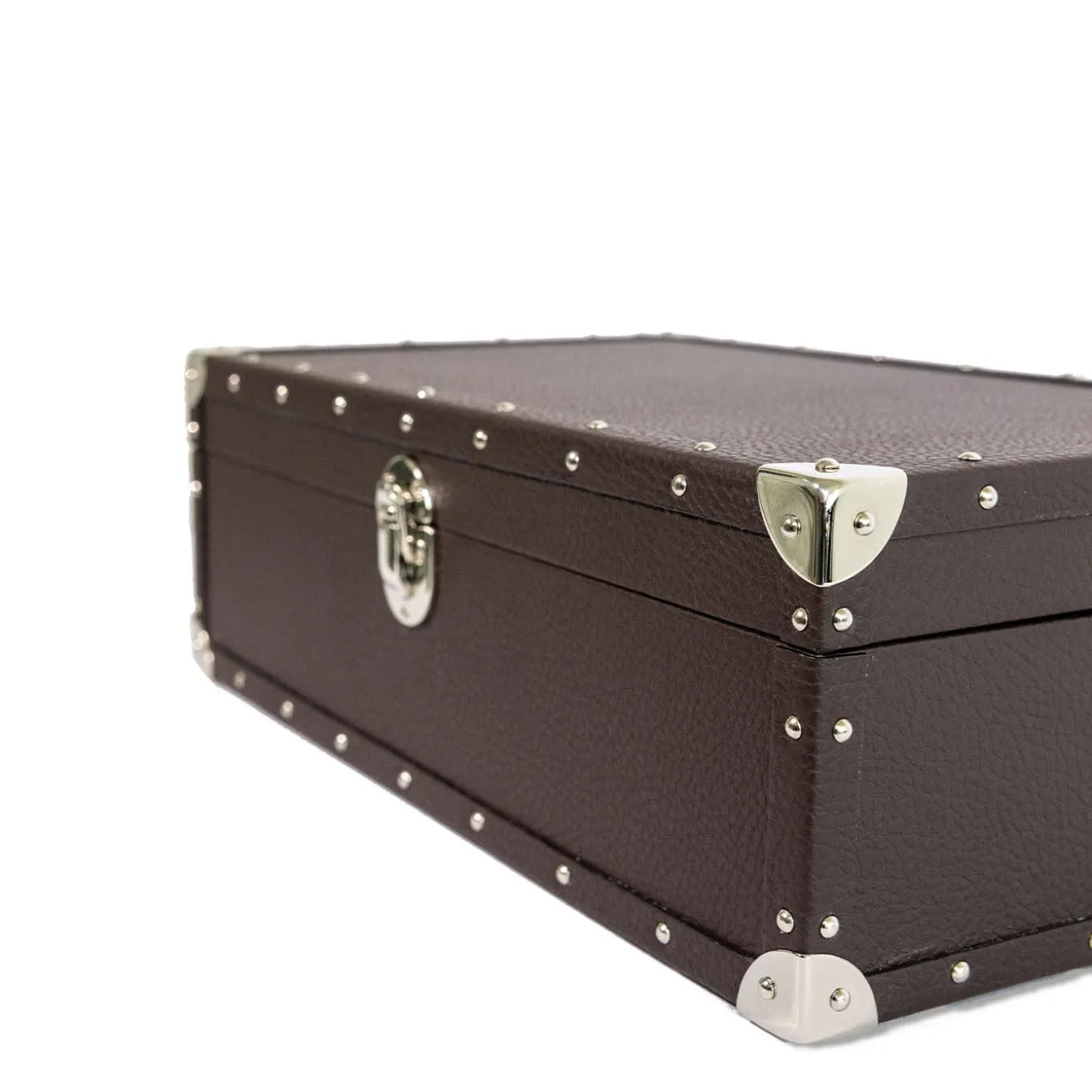 Cocoa Brown Cigar Humidor Box for 100